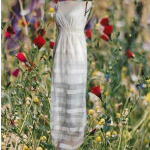 Cream Mesh Dress
